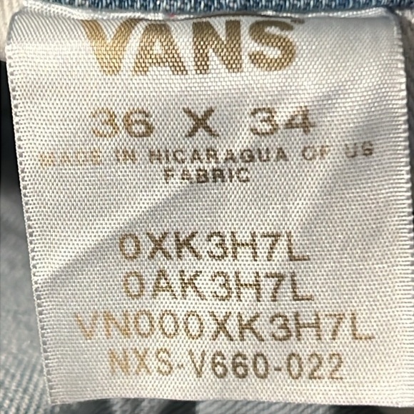 Vans Men’s Jeans 36 Blue Light Wash - Picture 11 of 15